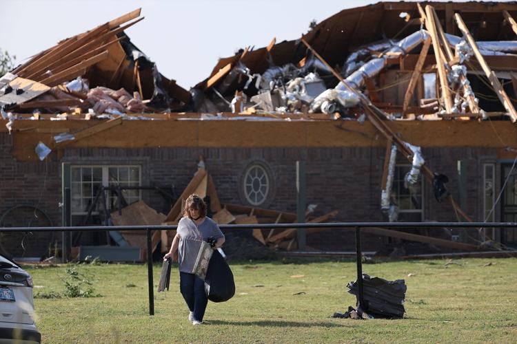 Tornadoes kill 1 and cause major damage in rural Iowa city as severe storms rake the Midwest